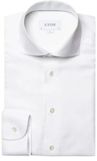Eton Formal Shirts Eton , White , Heren - 2Xl,Xl,L,M,Xs,4Xl,3Xl,5Xl