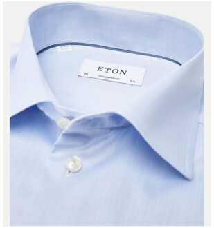 Eton Lange mouw overhemden 100012363 Lichtblauw - 41 (L)
