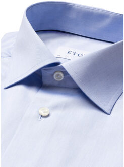 Eton Lange mouw overhemden Blauw - 41 (L)