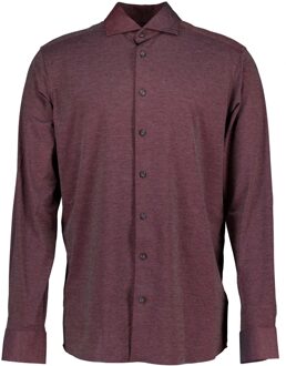 Eton Lange mouw overhemden Bordeaux - 43 (XL)