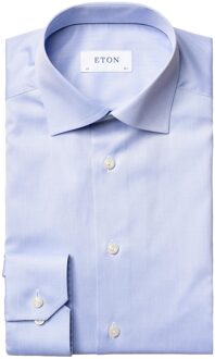 Eton Overhemd Blauw - 39 (M)