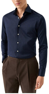 Eton Overhemd lange mouw 1000 13971 Blauw - 40 (M)