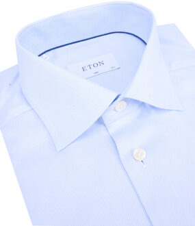 Eton Overhemd met lange mouwen Blauw - 41 (L)