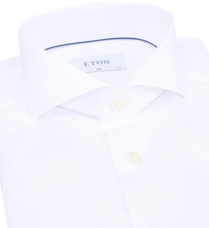 Eton Overhemd met lange mouwen - maat 39 (M) Wit