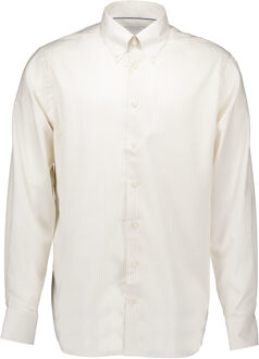 Eton Oxford lange mouw overhemden Beige - 44 (XL)
