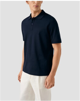 Eton Polos 10001294028 Blauw - M