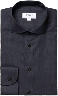 Eton Slim fit overhemd Blauw - 39 (M)