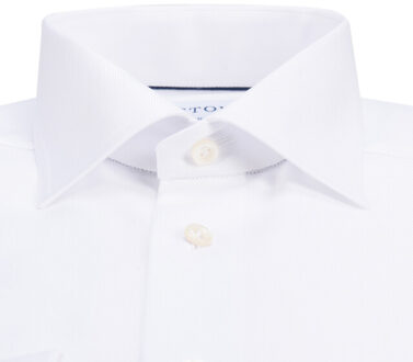 Eton Slim fit overhemd met lange mouwen Beige - 40 (M)