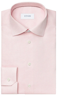 Eton slim fit overhemd roze Eton , Pink , Heren - 2Xl,M,S,4Xl