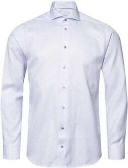 Eton Slim overhemd blauw - 40 (M)