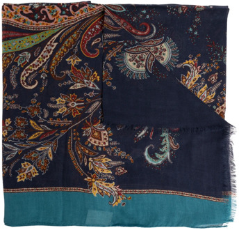 Etro Bedrukte sjaal Etro , Multicolor , Heren - ONE Size