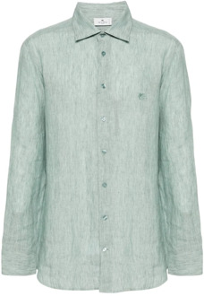 Etro Blouses & Shirts Etro , Green , Heren - Xl,L,M,3Xl,4Xl