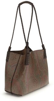 Etro Bruine PVC Schoudertas