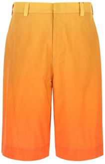 Etro Casual korte broek Etro , Orange , Heren - M