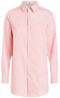 Etro Casual overhemd Etro , Pink , Dames - M,2Xs