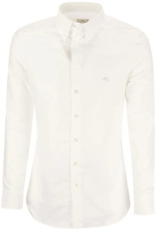 Etro Formeel overhemd Etro , White , Heren - Xl,L