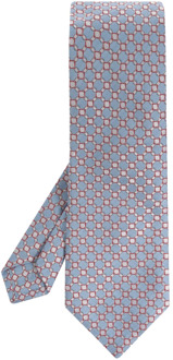 Etro Gestreepte zijden stropdas Etro , Blue , Heren - ONE Size