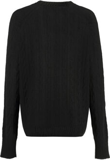 Etro Kasjmier Ronde Hals Trui - maat Zwart