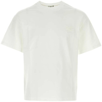 Etro Klassiek Wit Katoenen T-Shirt Etro , White , Heren - M