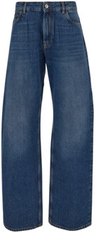 Etro Losse Jeans in Denim Etro , Blue , Dames - W29,W25,W26,W27,W28