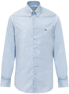 Etro Normaal shirt Etro , Blue , Heren - XL