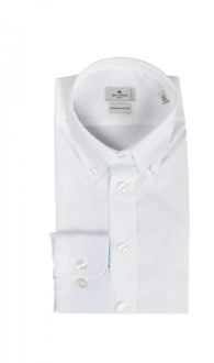 Etro Normaal shirt Etro , White , Heren - 4XL