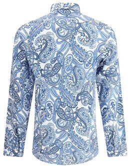 Etro Paisley Print Lange Mouwen Shirt Wit