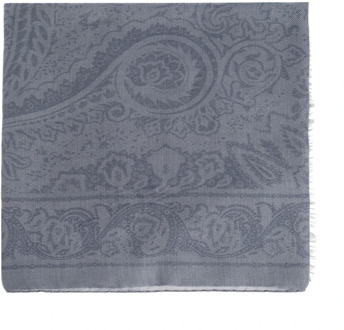 Etro Paisley sjaal Etro , Gray , Heren - ONE Size