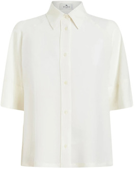Etro Shirts Etro , White , Dames - L,M,2Xs