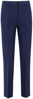 Etro Slim-fit Trousers Etro , Blue , Dames - Xl,L,Xs
