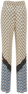 Etro Slim-fit Trousers Etro , Multicolor , Dames - L,Xs