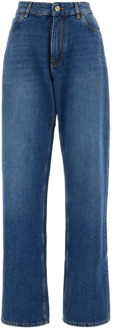 Etro Straight Jeans Etro , Blue , Dames - W27,W28,W25,W26
