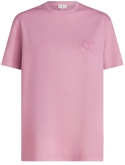 Etro T-Shirts Etro , Pink , Dames - S
