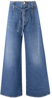 Etro Wide Jeans Etro , Blue , Dames - W28,W27