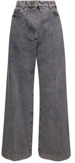 Etro Wide Jeans Etro , Gray , Dames - W27,W25