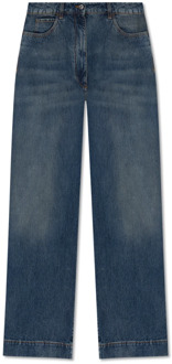 Etro Wijde jeans met hoge taille Etro , Blue , Dames - W26,W28
