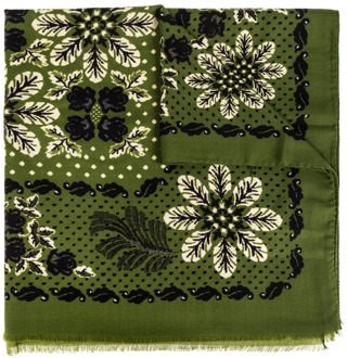 Etro Wollen sjaal Etro , Green , Heren - ONE Size