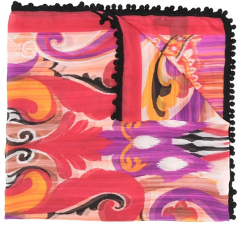 Etro zijden sjaal Etro , Pink , Dames - ONE Size