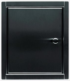 Etsero ROLL UP INBOUW TOILETROLHOUDER VOOR 6 ROLLEN BLACK CHROME Etsero