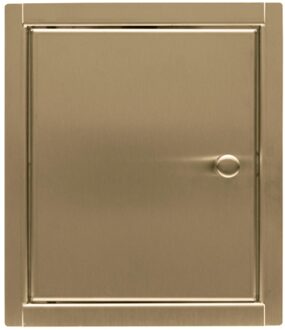 Etsero ROLL UP INBOUW TOILETROLHOUDER VOOR 6 ROLLEN GEBORSTELD MESSING GOUD Etsero