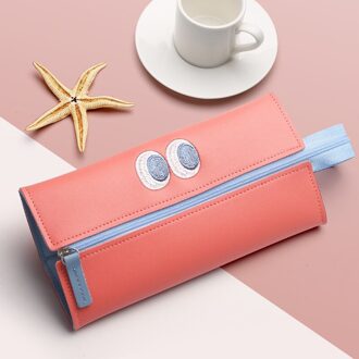 Etui Gevallen Leuke Populaire Koreaanse Briefpapier Pen Bag Pouch Materiaal Escolar Kawaii Schoolbenodigdheden Hoge Capaciteit Scuola Roze