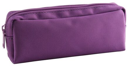 Etui Koreaanse Briefpapier Potlood Gevallen Polyester Trousse Scolaire Effen Kleur Pen Case Schoolbenodigdheden Grote Potlood Zakken 2