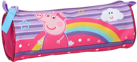 Etui Peppa Pig 20 X 7 Cm Polyester Roze/paars