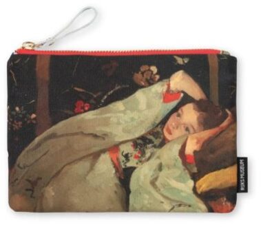 etui plat, breitner - meisje in witte kimono