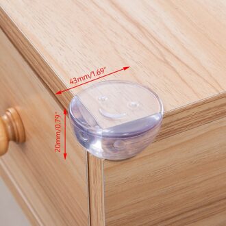 Etuud 10Pcs Kind Baby Veiligheid Siliconen Protector De Hoek Edge Protection Cover Kinderen Anticollision Guards Voor Kid Smile