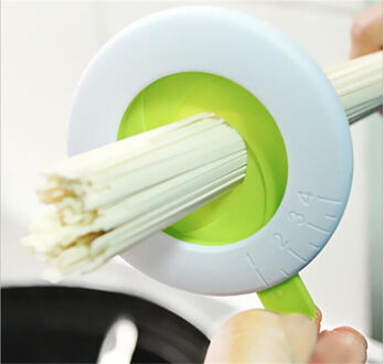 ETya Compact Spaghetti Maatregelen Keuken Gadgets Noodle Meten Limiter Gereedschap Verstelbare Gedeelte Gids voor Een tot Vier Porties