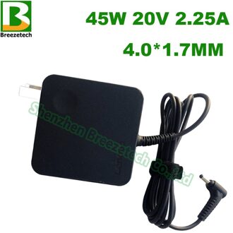 Eu 20V 2.25A 45W 4.0*1.7Mm Laptop Ac Adapter Oplader Voor Lenovo Ideapad 100 110S yoga 510 310-14 710S-13ISK B50-10 ADL45WCC US standaard
