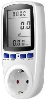 Eu Digitale Wattmeter Power Meter Energy Meter Voltage Wattmeter Power Analyzer Elektronische Energie Meter Meten Outlet Socket
