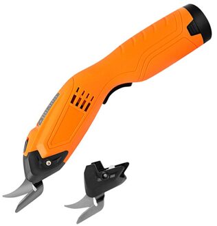 Eu/Ons Elektrische Schaar Usb Cordless Oplaadbare Stof Naaien Handheld Schaar Power Tool Met 2Pcs Gelegeerd Staal Hoofd 4000mAh accu