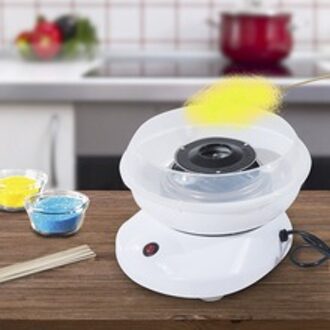 Eu Plug 220V Elektrische Suikerspin Machine Suiker Suikerspin Maker Party Diy roze